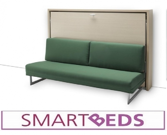LETTO A SCOMPARSA HOUDINI ORIZZONTALE "LINEA SMARTBEDS" - LETTI A SCOMPARSA A ROMA