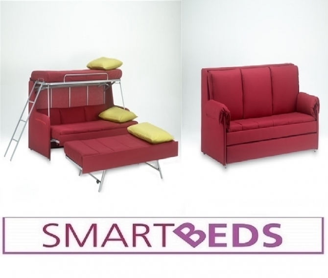 LETTO A SCOMPARSA A CASTELLO 2006 MR. HIDE LINEA "" SMARTBEDS" - LETTI A SCOMPARSA A ROMA